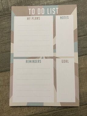 To Do List - Notepad Plans Notes Reminders Goals